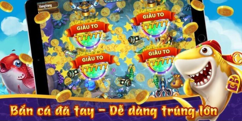 Tham gia bắn cá xu vàng 777 nhận ngay thưởng khủng Điểm nổi bật của trò chơi bắn cá xu vàng 777 khiến nhiều người lui tới